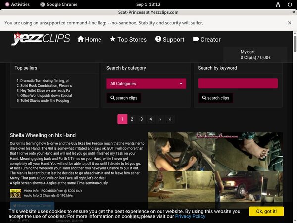 Access Yezzclips.com Free