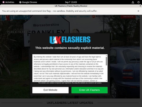Accounts To UK Flashers