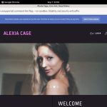 Alexiacage.modelcentro.com Member Login Free