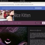 Alice Kitten Paiement Alice Kitten Paiement