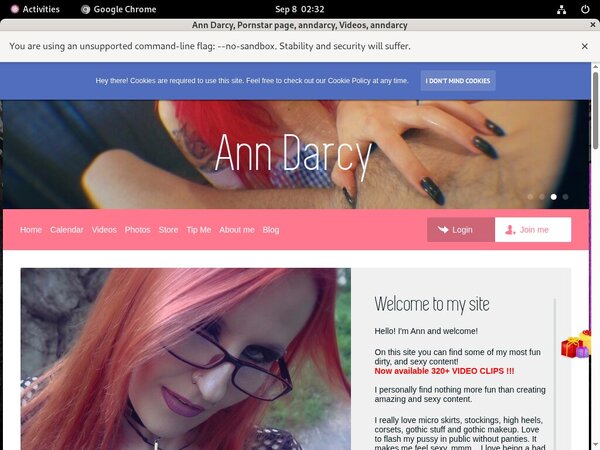 AnnDarcy Full Site