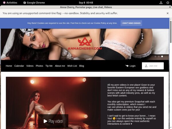 Annacherry.com Premium Free Account