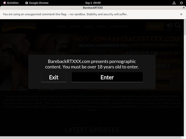 BarebackRT XXX Promo Codes BarebackRT XXX Promo Codes