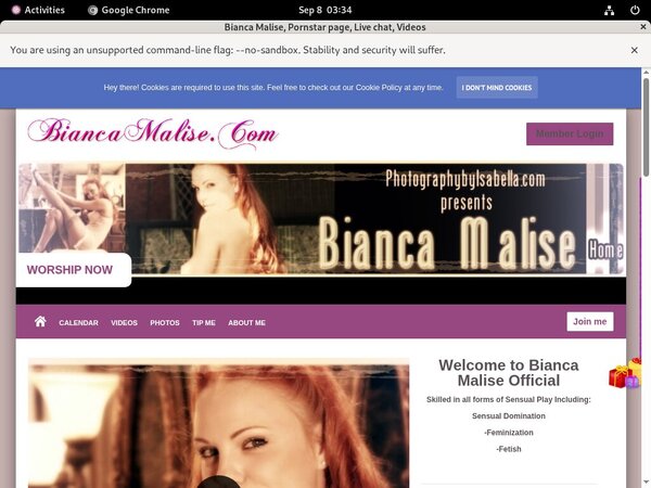 Biancamalise.modelcentro.com Deal Offer