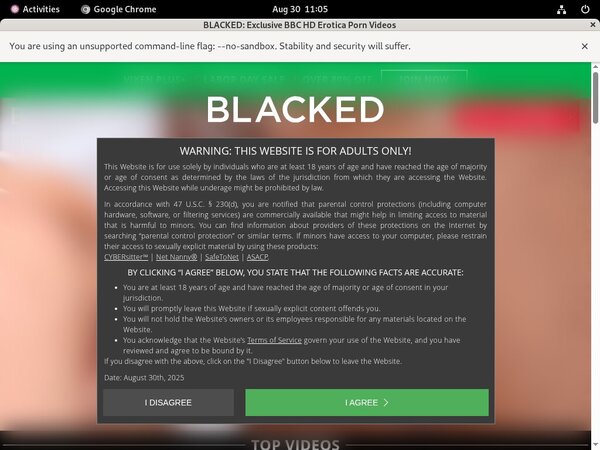 Blacked Bondage