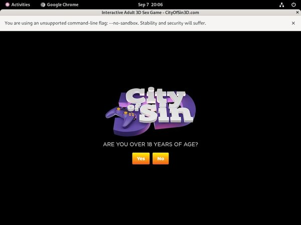City Of Sin 3D Gratis