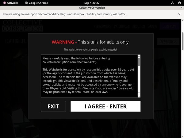 Collectivecorruption.com Trial Access