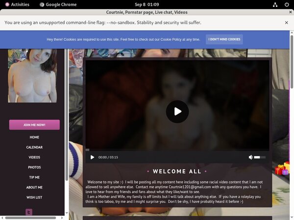 Courtnie Free Login