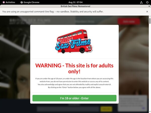 Cracked Britishsexfilms Account