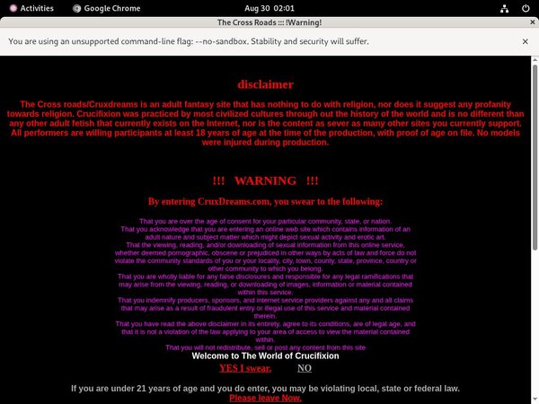 Crux Dreams Register