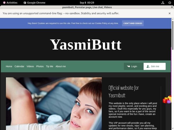 Daily Yasmibutt.modelcentro.com Account