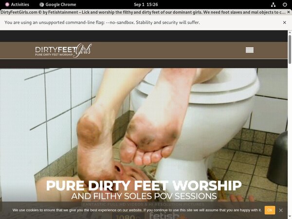 Dirty Feet Girls Discount Trial