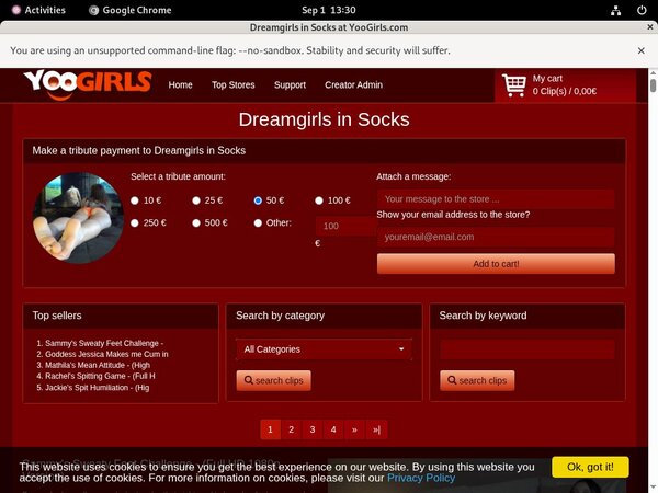 Dreamgirls In Socks Renew
