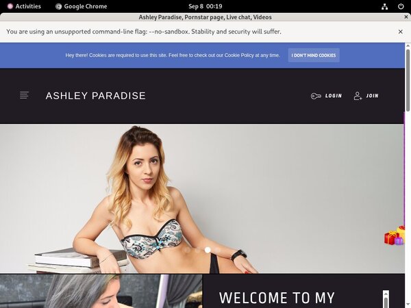 Free Ashleyparadise.modelcentro.com Discounts