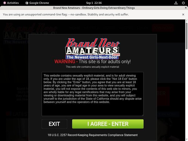 Free Brand New Amateurs Id