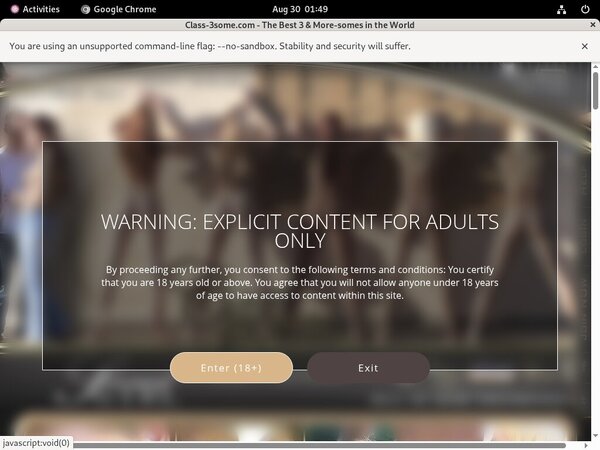 Free Class 3Some Promo Code