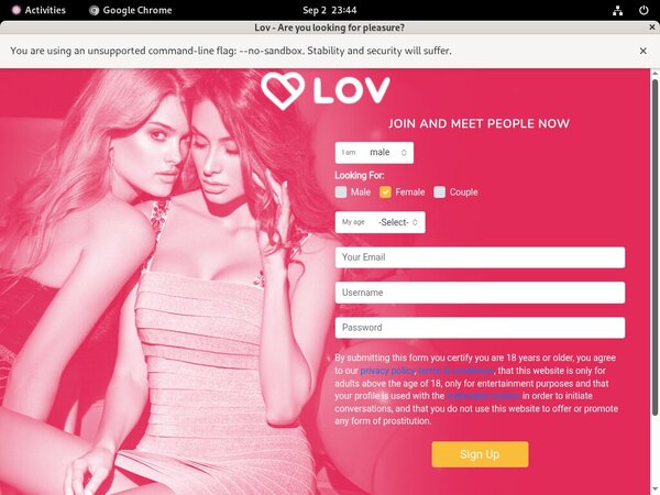 Free LOV Logins