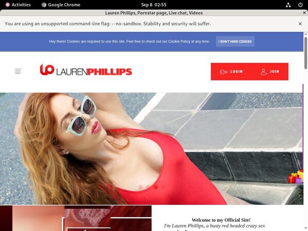 Free Pass For LaurenPhillips
