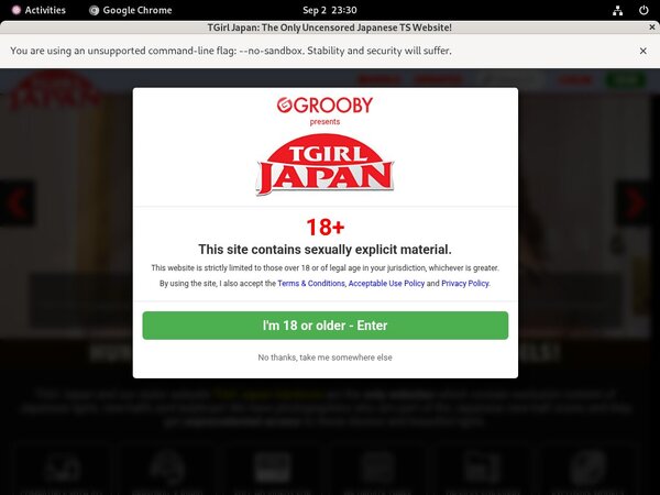 Free Tgirljapan Promo Code