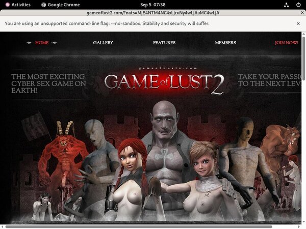 Free Working Gameoflust2.com Logins