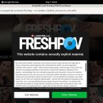 Fresh POV Login Password