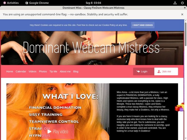 Get Inside DominantMissClassyFinDomWebcamMistress Get Inside DominantMissClassyFinDomWebcamMistress