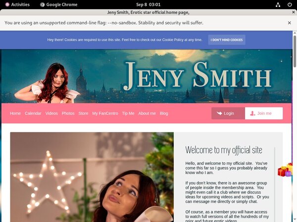 Get Into Jenysmith.net Free