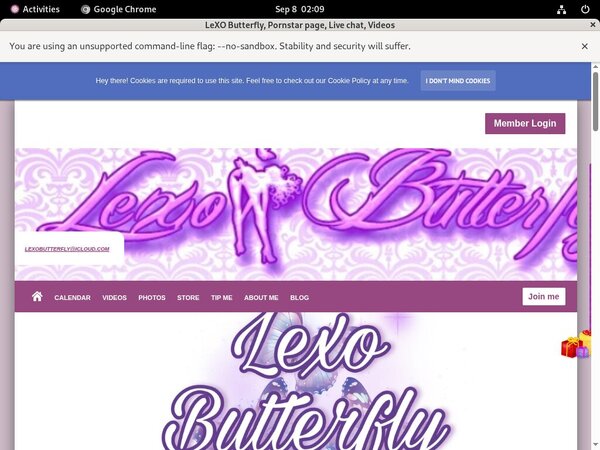 Get Lexobutterflyxxx.com Deal