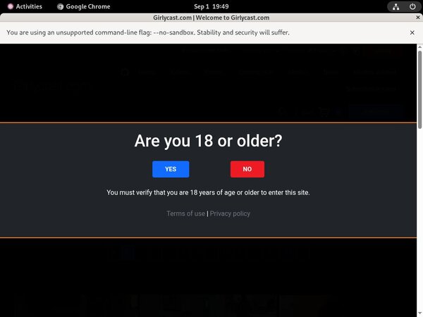 Girlycastshop.com Pay Pal Account