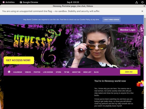 Henessy With Paypal Acc