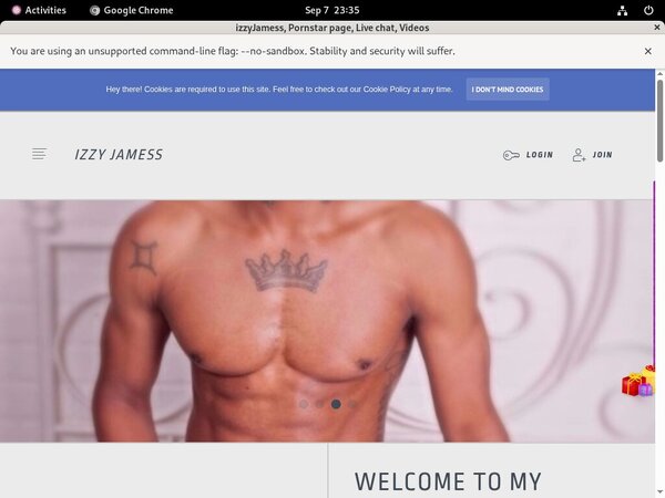 IzzyJamess Discount Form