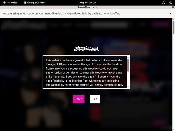 Jamesdeen.com Discount Sign Up