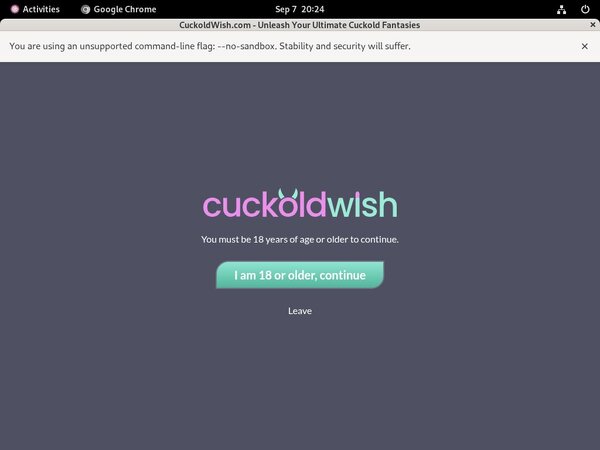 Join Cuckoldwish Free