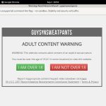 Join Guys In Sweatpants With Paypal