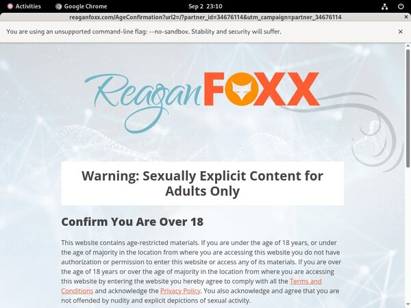 Joining Reagan Foxx
