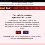 Karinahart.com Discount Porno