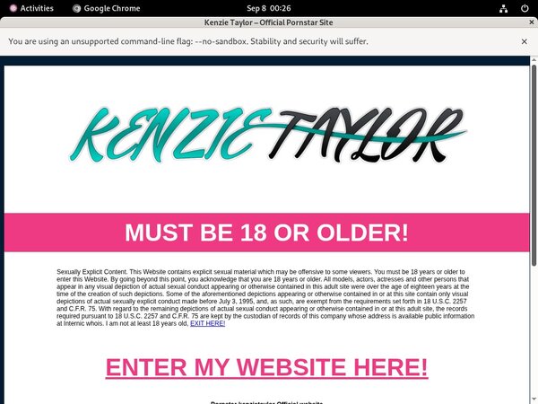 Kenzietaylor Free Logins 2018