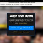 Ladyboys Fucked Bareback Free Premium Account