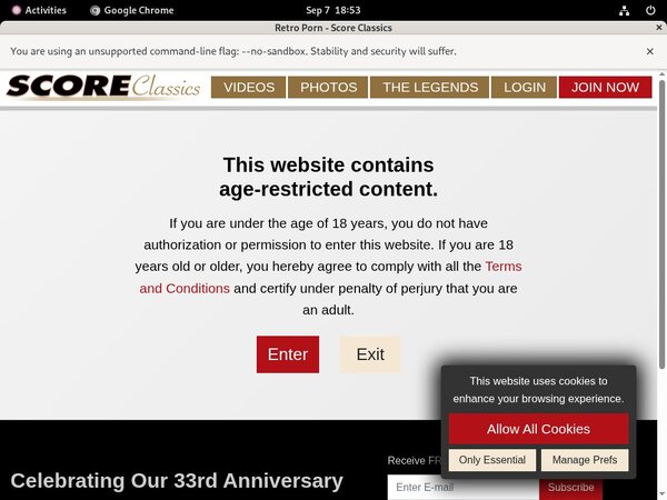 Limited Scoreclassics.com Promo