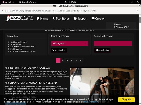 MistressIsabella Free Premium Account