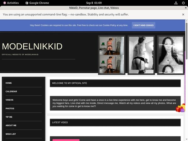 Modelnikki.modelcentro.com Newest