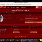 MoneyprincessIsabell Account Logins