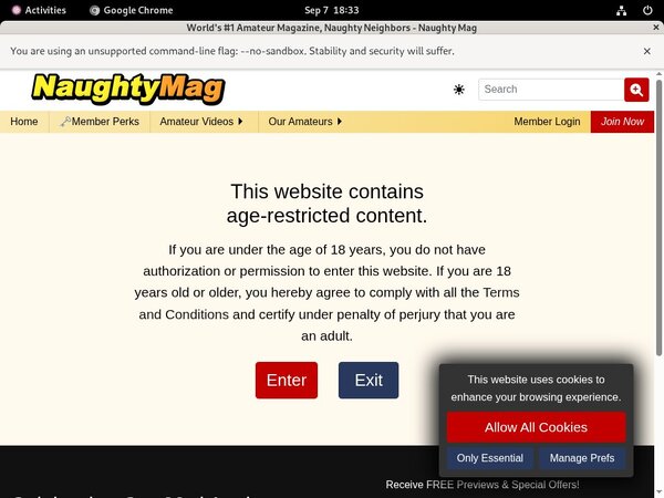 Naughty Mag Logins 2018
