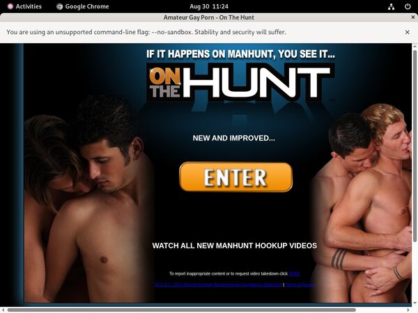 On The Hunt Password Site