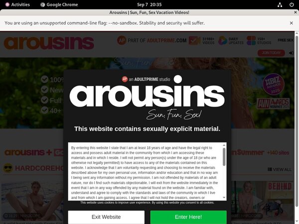 Premium Arousins Account