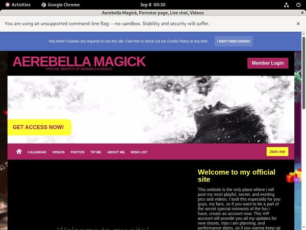 Register Aerebella Magick