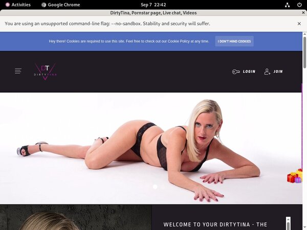 Register For DirtyTina