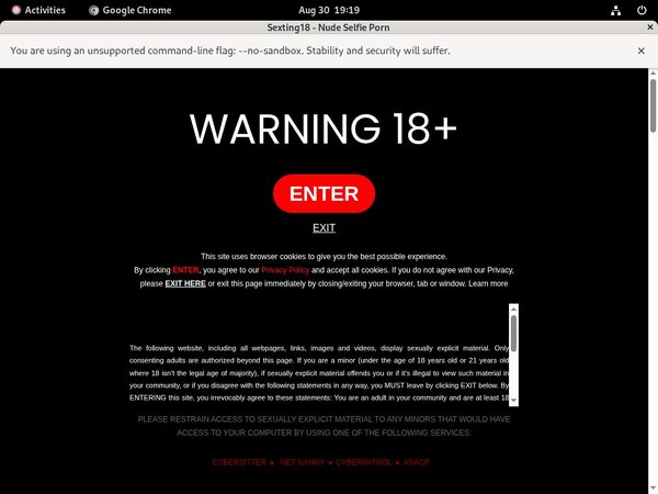 Register For Sexting18.com
