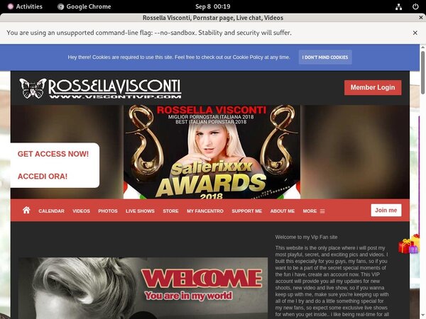 Rossella Visconti Online Video