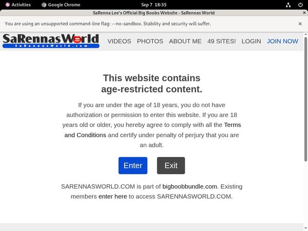 SaRennas World Vxsbill Page